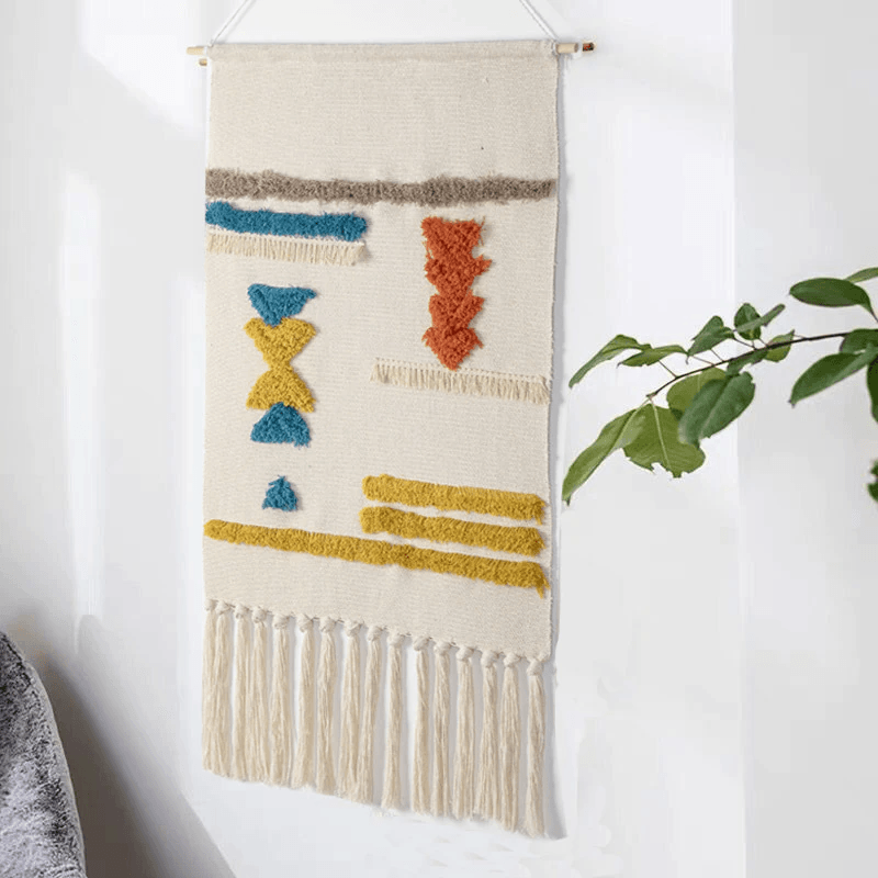 Davy | Geometric Tufted Wall Tapestry