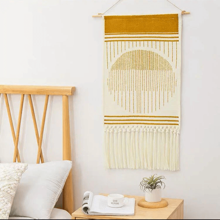 Davy | Geometric Tufted Wall Tapestry
