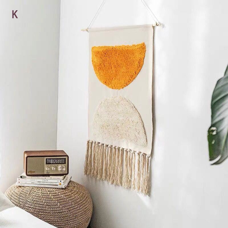 Davy | Geometric Tufted Wall Tapestry