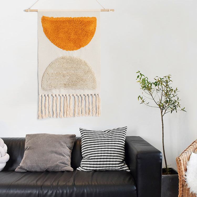 Davy | Geometric Tufted Wall Tapestry