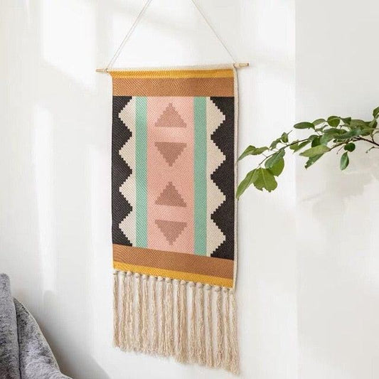 Davy | Geometric Tufted Wall Tapestry
