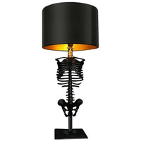 Davy | Gothic Skeleton Sculpture Lamp | Handmade Artistic Illumination