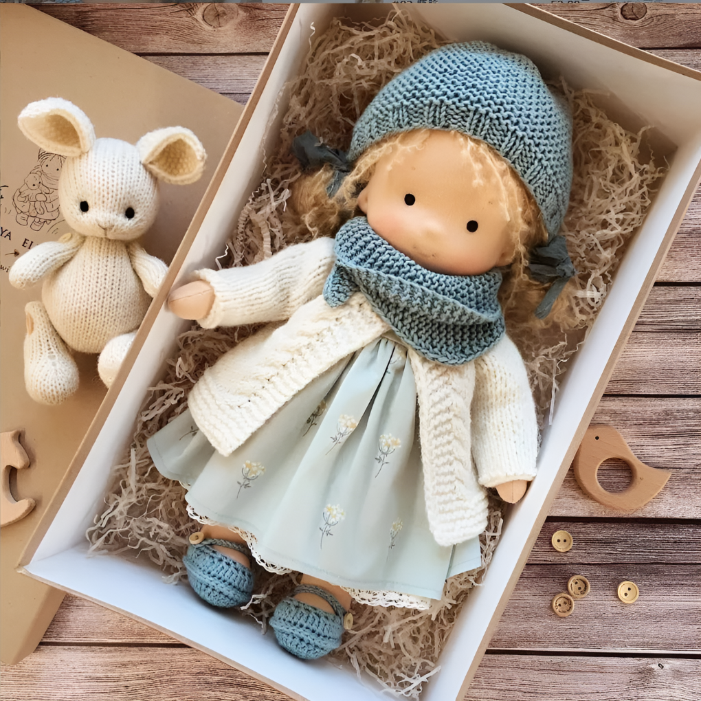 Davy | Handmade Waldorf Doll for Kids