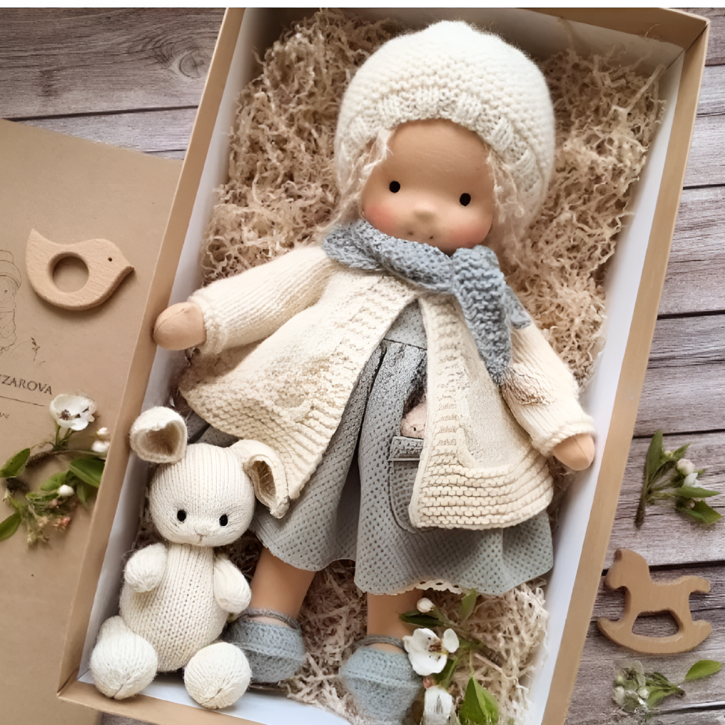 Davy | Handmade Waldorf Doll for Kids