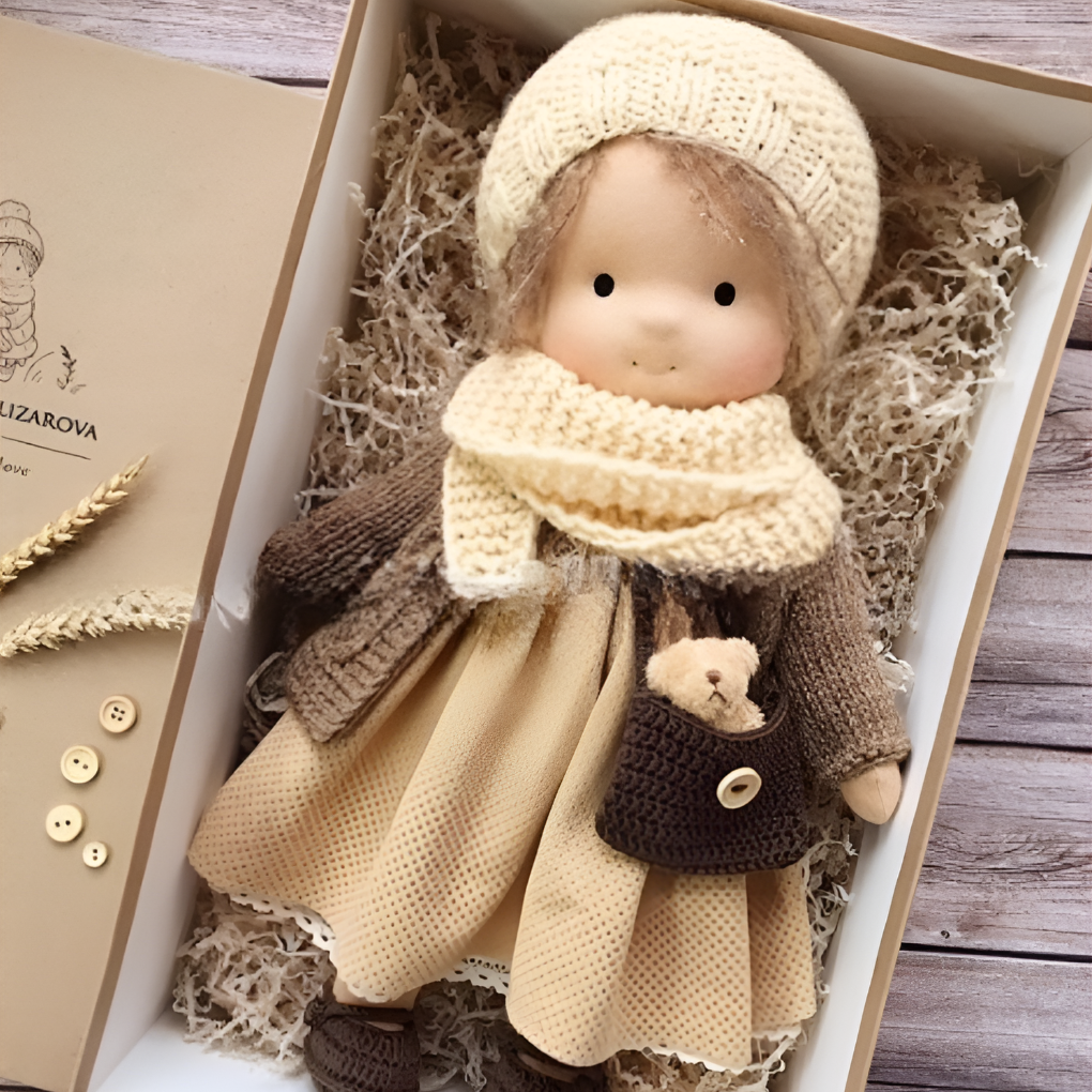 Davy | Handmade Waldorf Doll for Kids