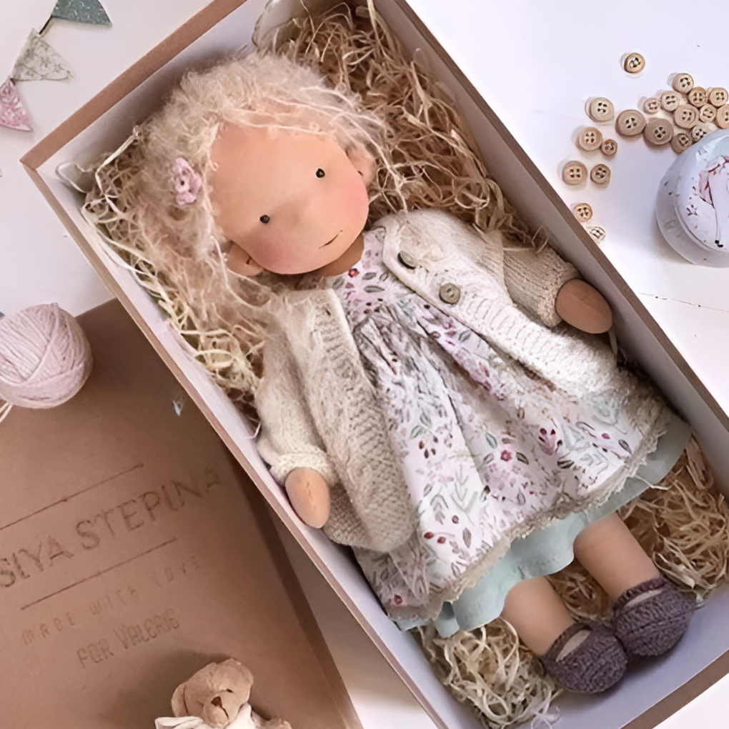 Davy | Handmade Waldorf Doll for Kids