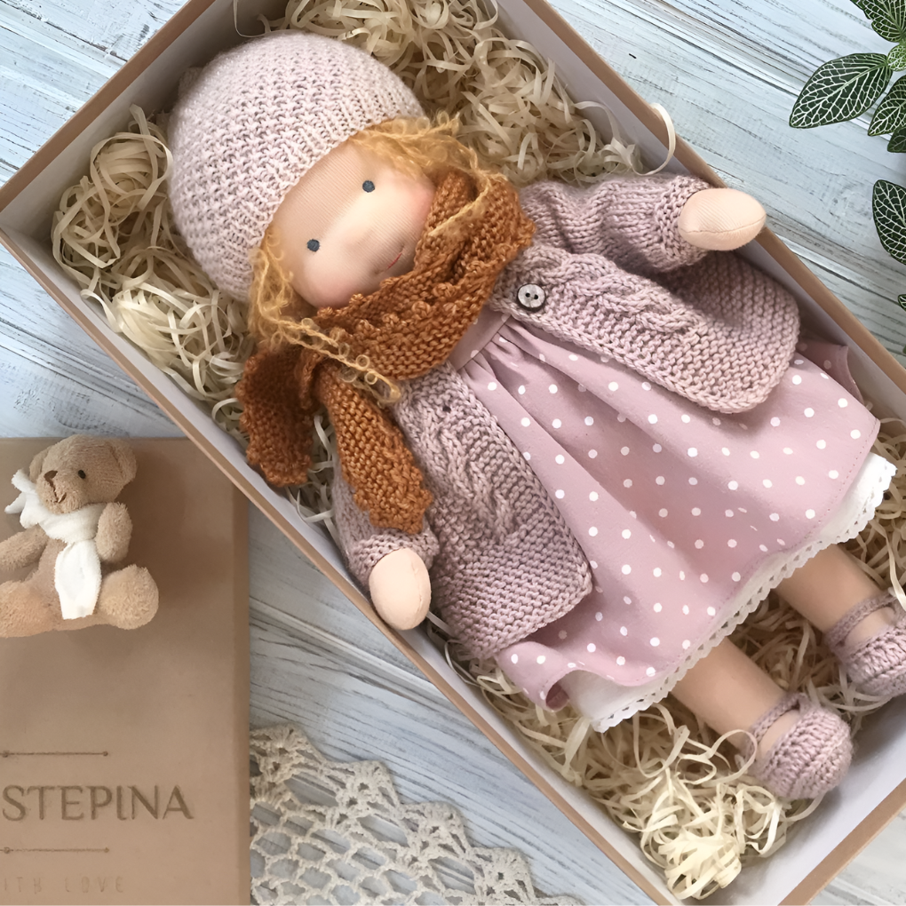 Davy | Handmade Waldorf Doll for Kids