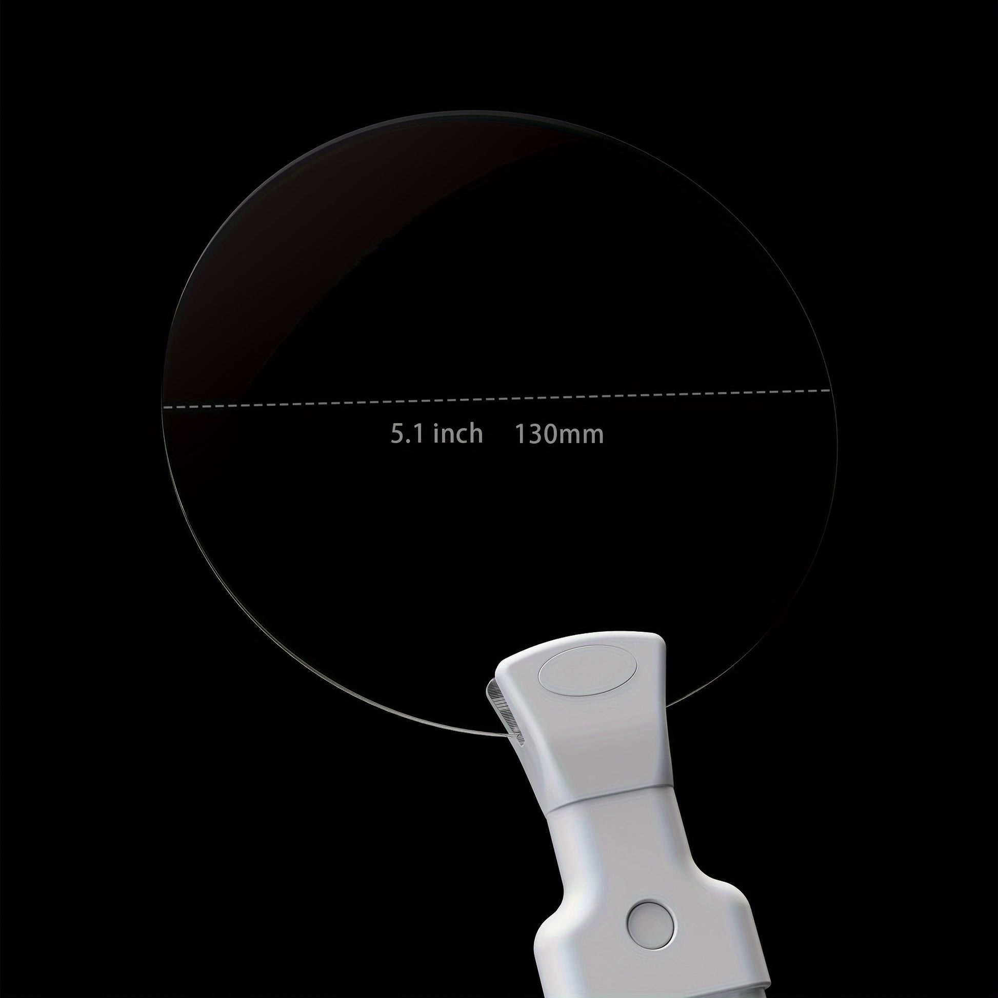 Davy | Hands-Free Magnifying Glass with Neck Strap - 5X Magnification for Reading