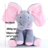 Davy | Interactive Peek-a-Boo Elephant Plush Toy