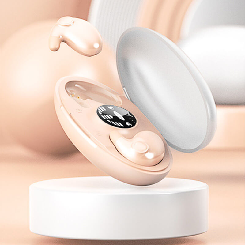 Davy | Invisible Wireless Sleep Headphones | IPX5 Waterproof, Bluetooth 5.3 for Comfortable Sleep and Relaxation
