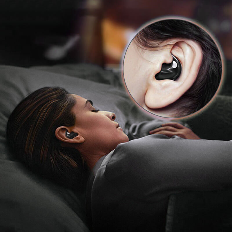 Davy | Invisible Wireless Sleep Headphones | IPX5 Waterproof, Bluetooth 5.3 for Comfortable Sleep and Relaxation