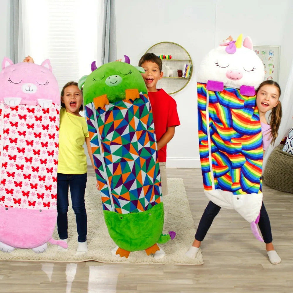 Davy | Kids Sleep Sack & Plush Toy Combo - Animal Design