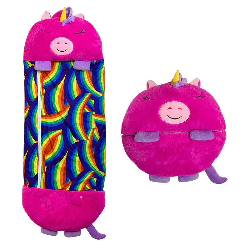 Davy | Kids Sleeping Bag Plush Toy with Fun Character Design