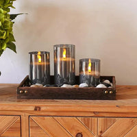 Davy | Ensemble de bougies LED sans flamme
