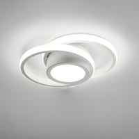 Davy | LED Ceiling Lamp with Double Ring Design