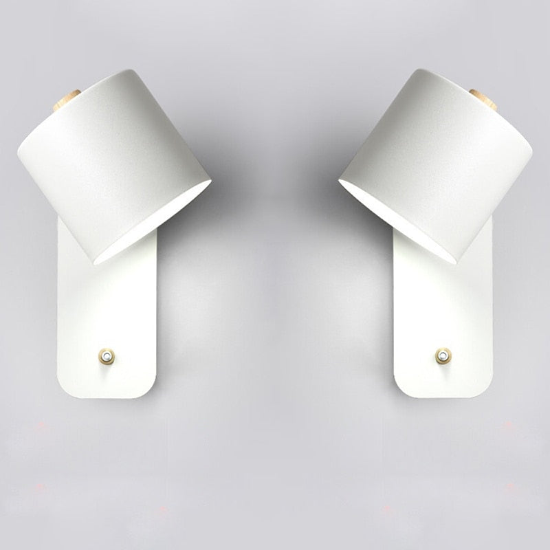 Davy | LED Wall Light with Switch | Modern Metal Design