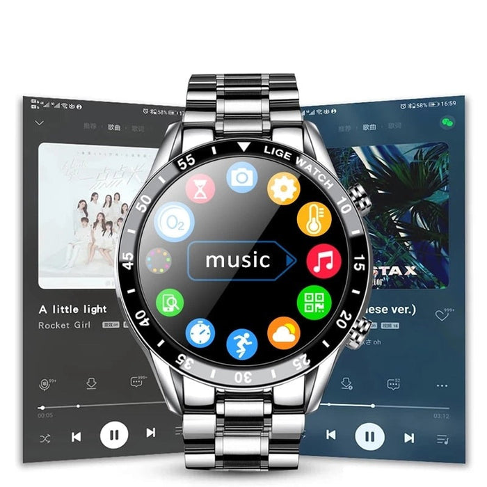 Davy | Luxury 4G Smartwatch – Stylish Watch with Calls, GPS & Health Features