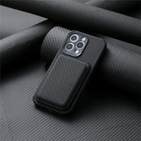 Davy | Funda billetera MagSafe | Soporte magnético para tarjetas iPhone | Diseño delgado