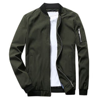 Veste bomber polyvalente pour homme avec poche zippée