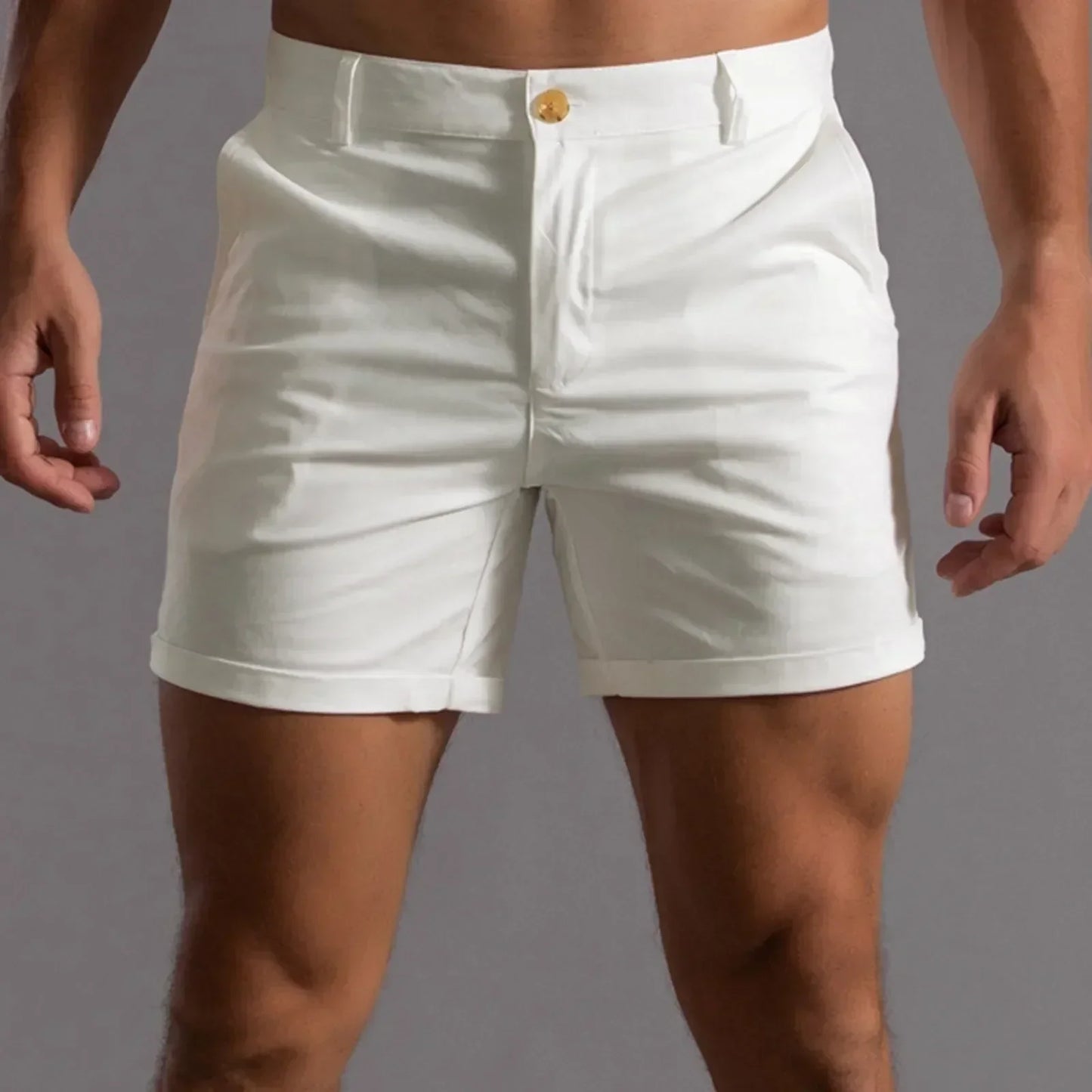Davy | Men's Chino Shorts - Slim Fit