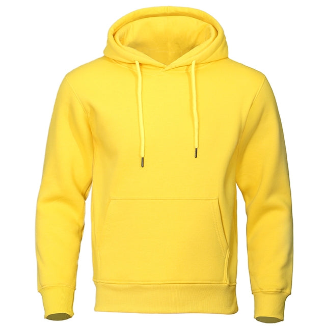 Davy | Men's Classic Fleece Hoodie with Kangaroo Pocket