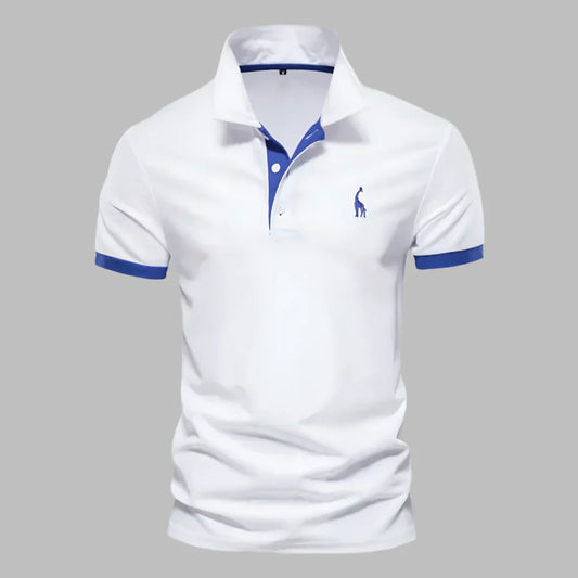 Davy | Men's Contrast Trim Polo Shirt