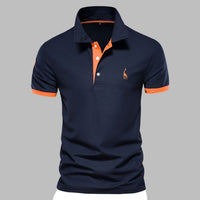 Davy | Men's Breathable Trim Polo Shirt