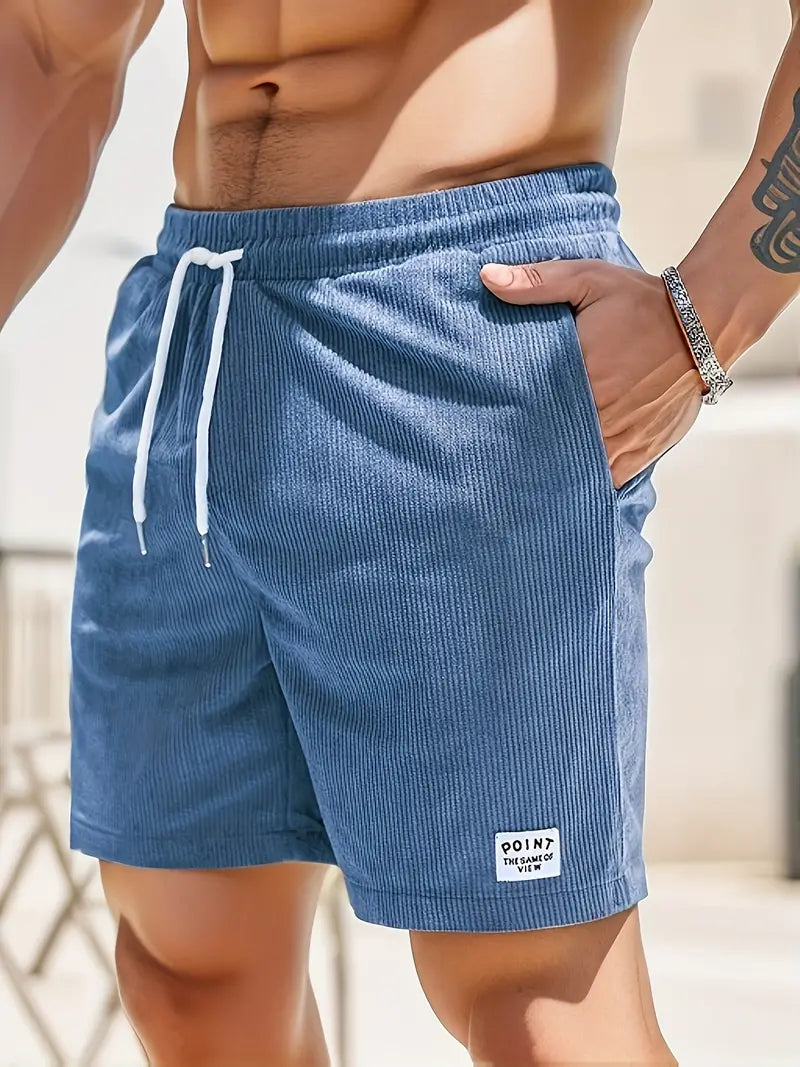 Davy | Men's Corduroy Shorts with Drawstring Waist