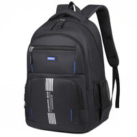 Davy | Men's Fashion Backpack with Vertical Stripe Detail