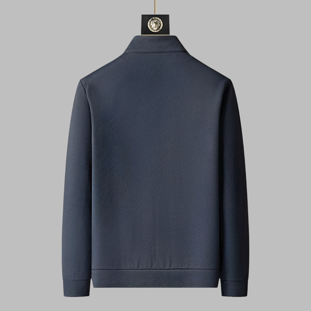 Davy | Men's Full Zip Tracksuit Set with Textured Jacket