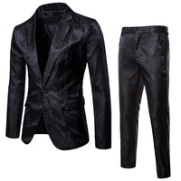 Davy | Ensemble costume jacquard pour homme