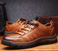 Davy | Chaussures orthopédiques en cuir pour hommes | Confort de soutien