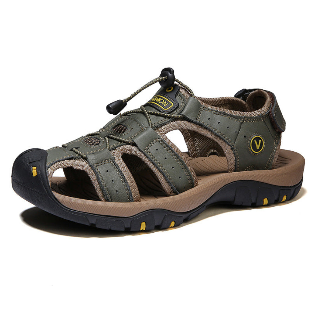 Davy | Men's Orthopedic Sport Sandals with Toggle Laces