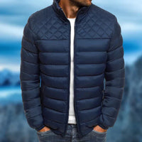 Davy | Chaqueta acolchada para hombre con diseño de rombos