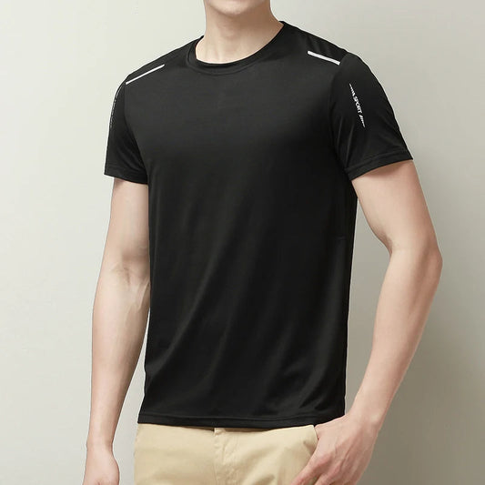 Davy | Men's Quick-Dry Sport T-Shirt with Reflective Detail