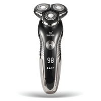 Davy | Afeitadora eléctrica recargable para hombre, cabezal rotatorio 4D, húmedo/seco