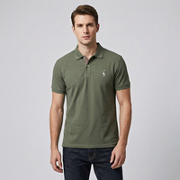 Davy | Polo homme à manches courtes brodé