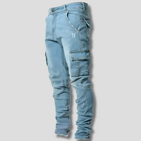 Davy | Jean cargo extensible confortable pour homme