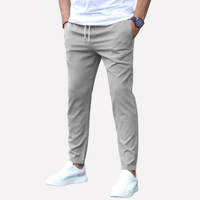 Pantalones chinos elásticos con cordón