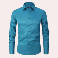 Men's Stretch No-Iron Dress Shirt