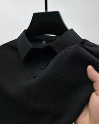 Polo quotidien raffiné texturé