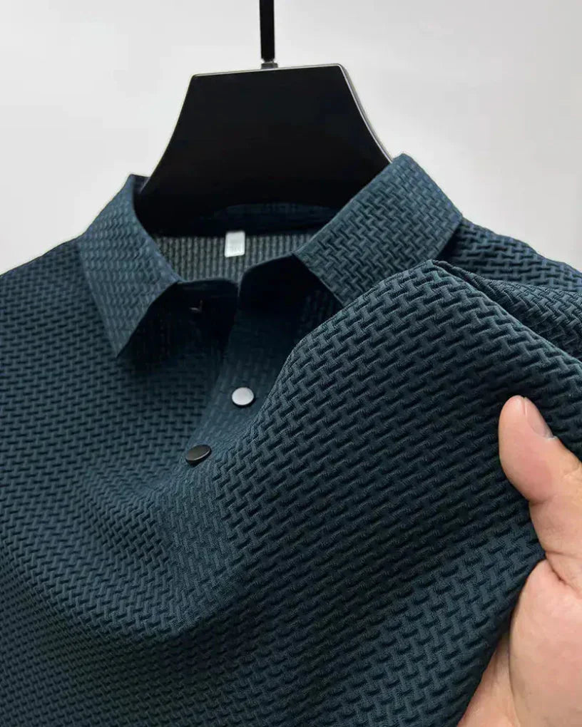 Davy | Men's Textured Polo Shirt