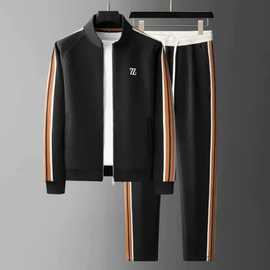 Davy | Men's Tracksuit Set with Side Stripe Detail