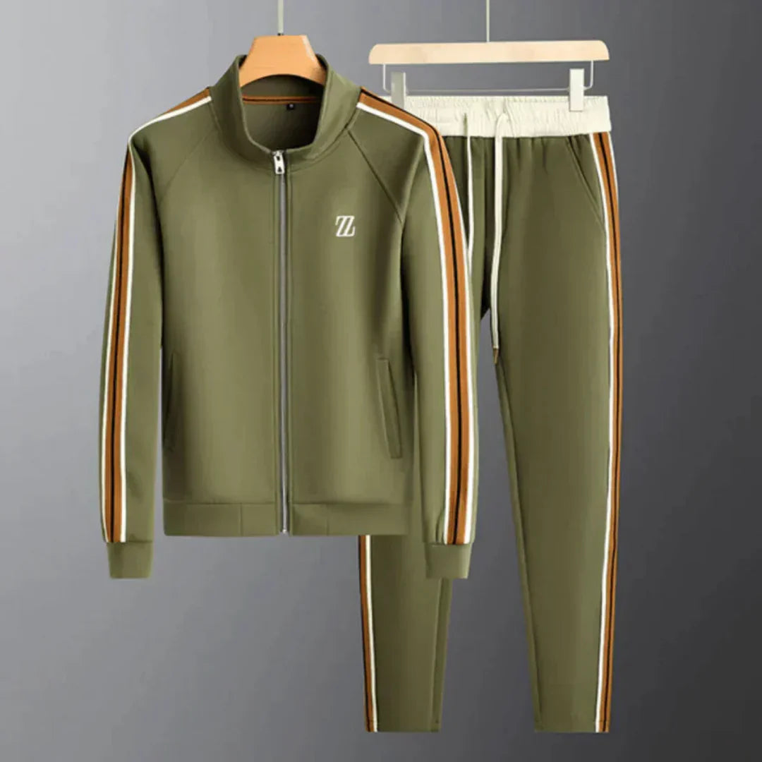 Davy | Men's Tracksuit Set with Side Stripe Detail