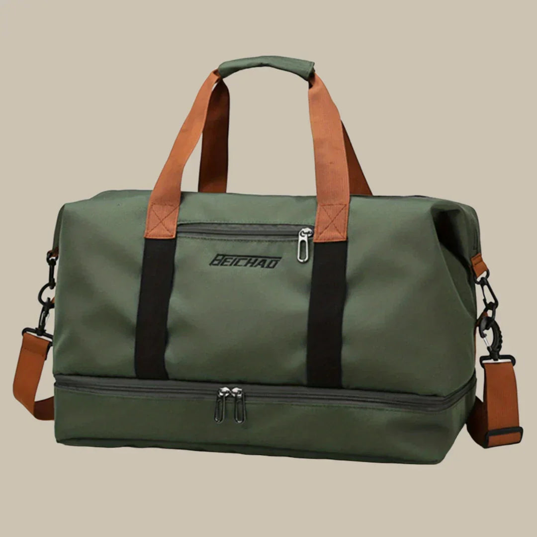 Davy | Men's Travel Duffel Bag with Shoe Compartment