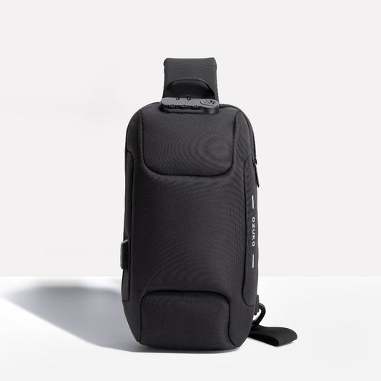 Davy | Men's USB Crossbody Bag with Lockable Design