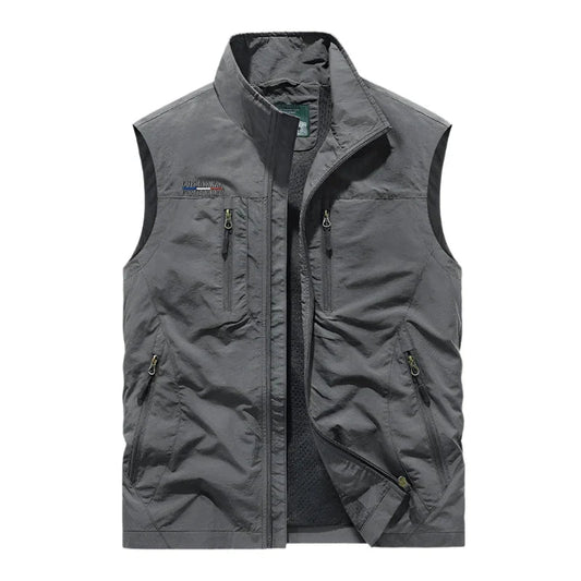 Davy | Men's Waterproof Vest with Zipper Pockets