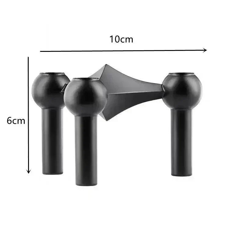 Davy | Metal Candle Holder – Modular Molecular Design, Table & Decor