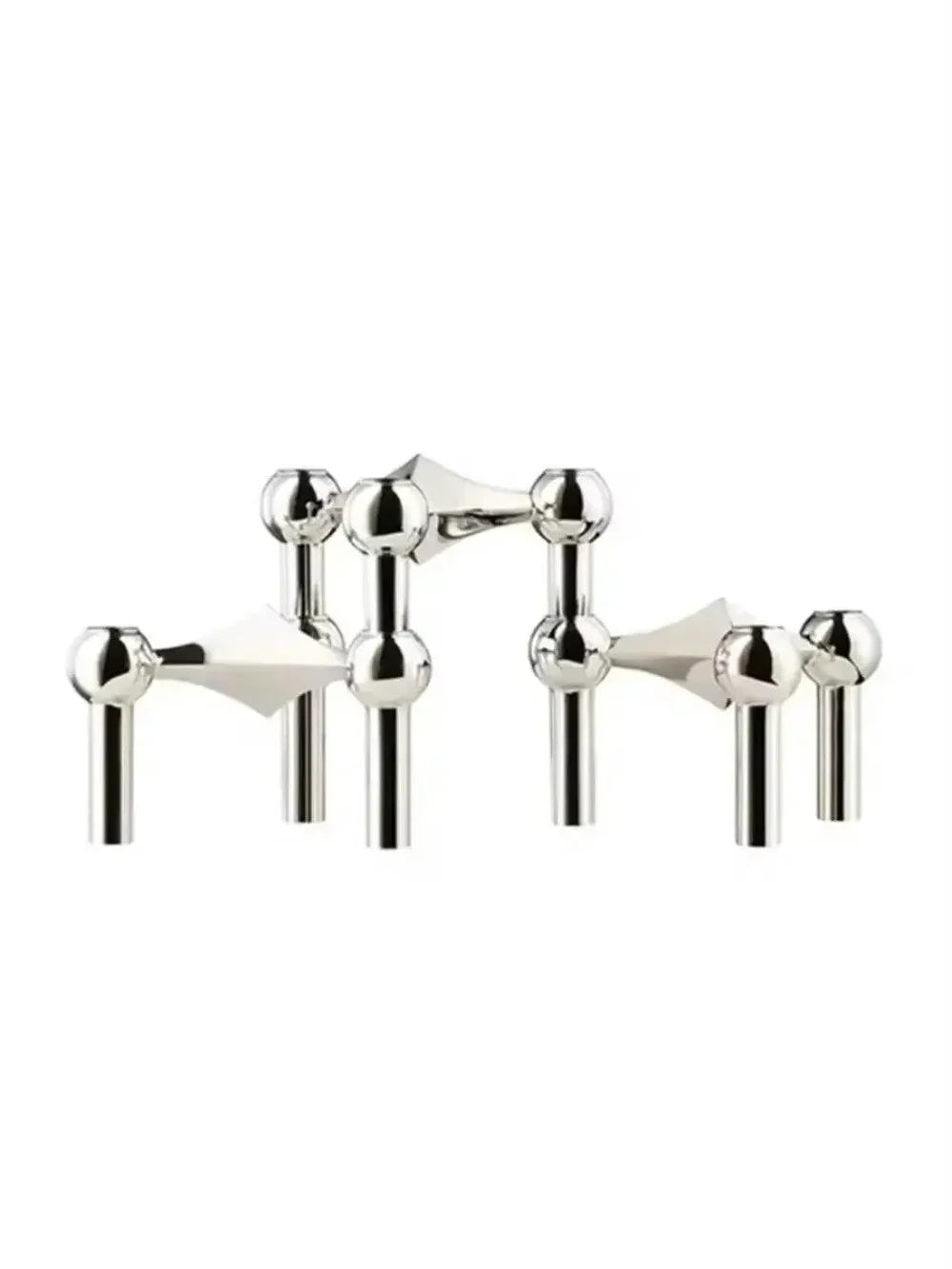 Davy | Metal Candle Holder – Modular Molecular Design, Table & Decor