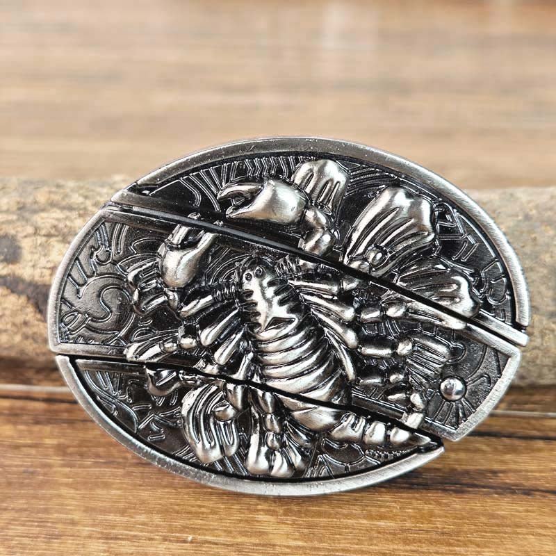 Davy | Metal Oval Cowboys Belt Buckle